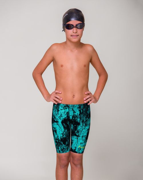 Bermuda de natação infantil para competição 4Fast -Impacto