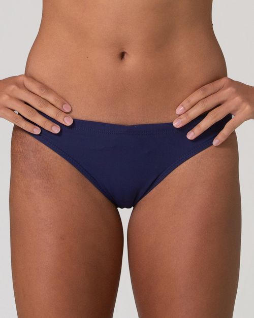 Calcinha sunquíni de natação Fab Lateral Fina - Marinho