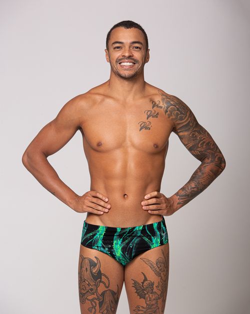 Sunga de natação lateral média - Luméon