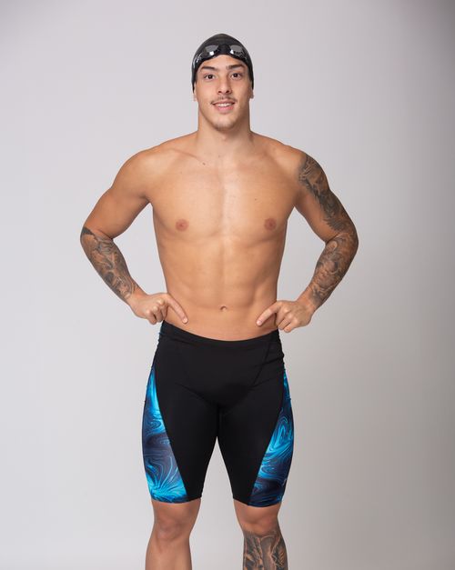 Bermuda de natação - Preto | Aquática